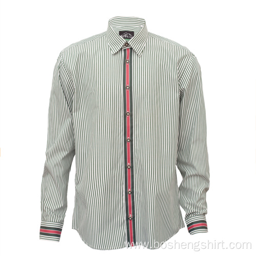 Casual Designers Shirts For Men Long Sleeve